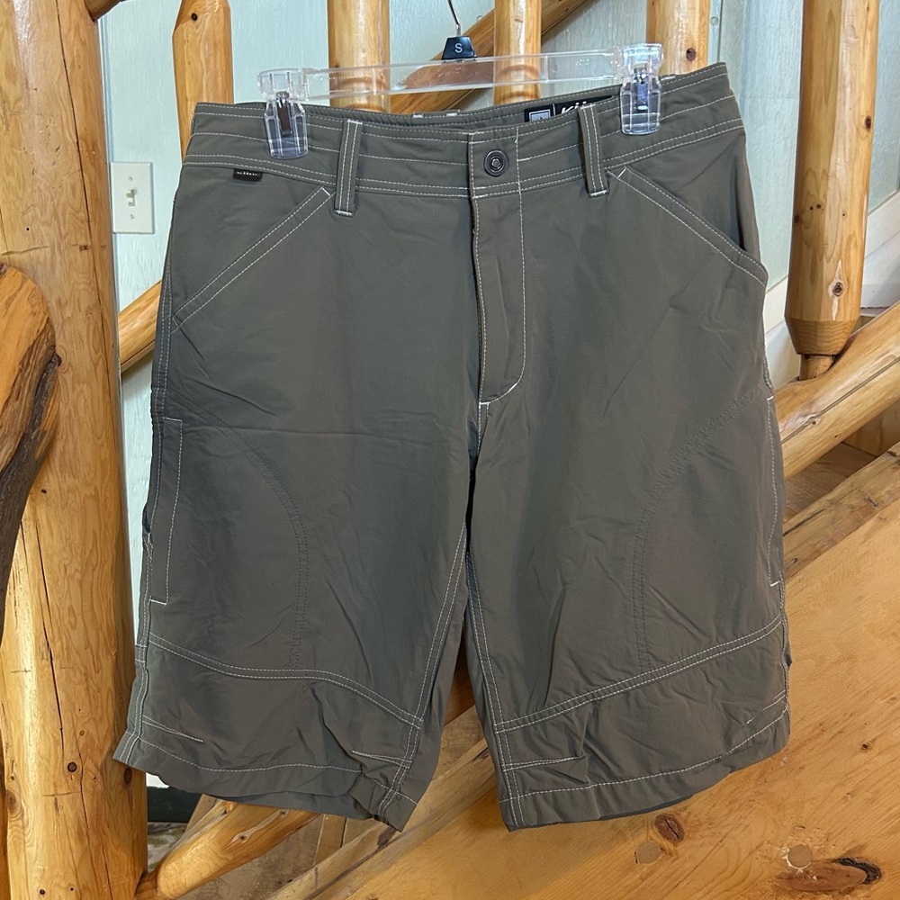 Men's Kuhl Olive Green Active Shorts